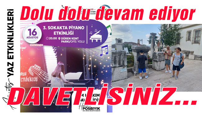 SAHİLDE SANAT VE MÜZİK BİRARADA! DAVETLİSİNİZ...