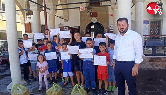 Yaz Kur’an Kursu eğitimleri sona erdi