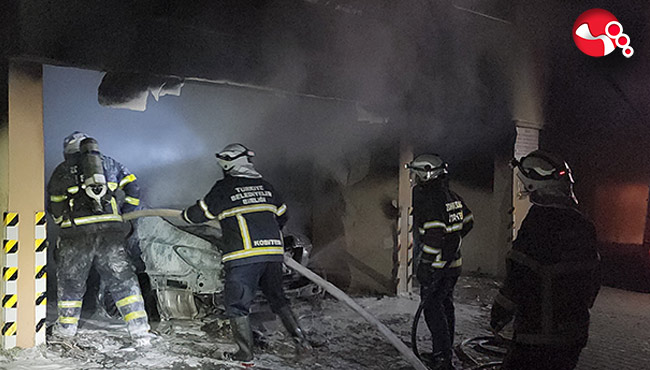 Otomobil küle döndü