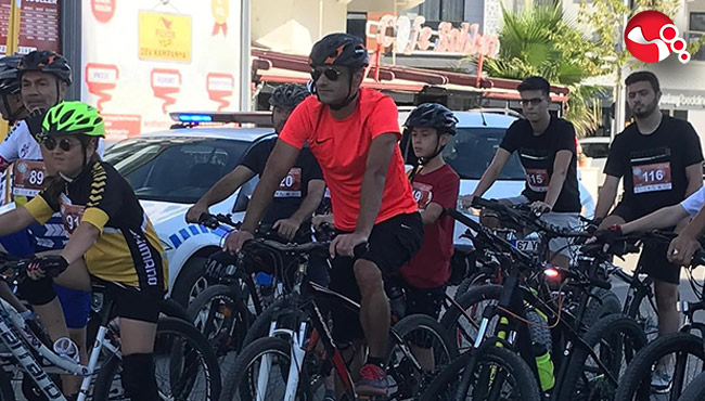 Bitinya MTB Dağ Bisikleti Maratonu tamamlandı