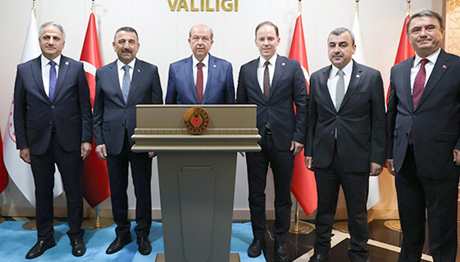 Cumhurbaşkanı Ersin Tatar Zonguldak'ta