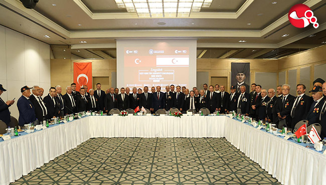 Cumhurbaşkanı Tatar, gazilerle ve iş dünyasıyla bir araya geldi