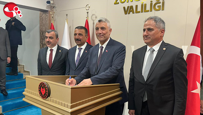 Ticaret Bakanı Bolat, Zonguldak Valiliği'ni ziyaret etti