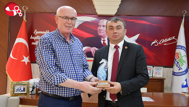 Başkan Kurt, Başkan Mutlu’yu ziyaret etti...