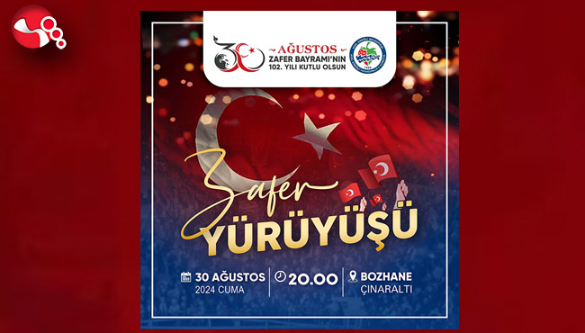 30 AĞUSTOS ZAFER BAYRAMI ETKİNLİKLERİNDE BULUŞALIM...