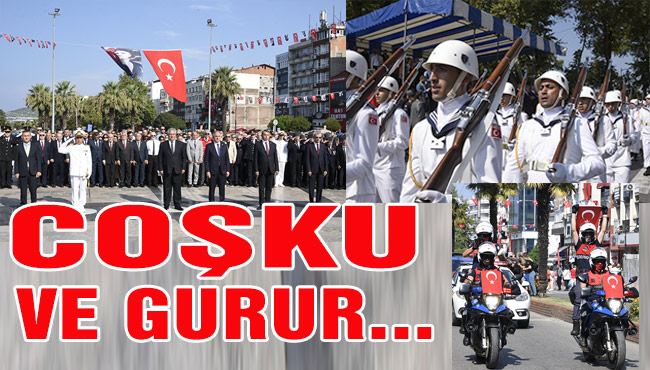 ZAFER BAYRAMINDA COŞKU VE GURUR...