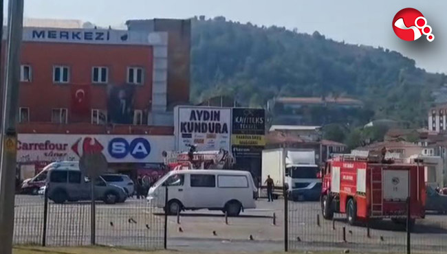 Hastanede yangın paniği