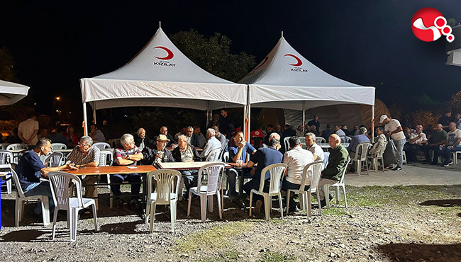 Türk Kızılayı Şehit Ailesini yalnız bırakmadı!...