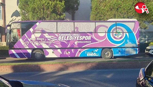 Ereğli Belediyespor Takım Otobüsüne kavuştu....