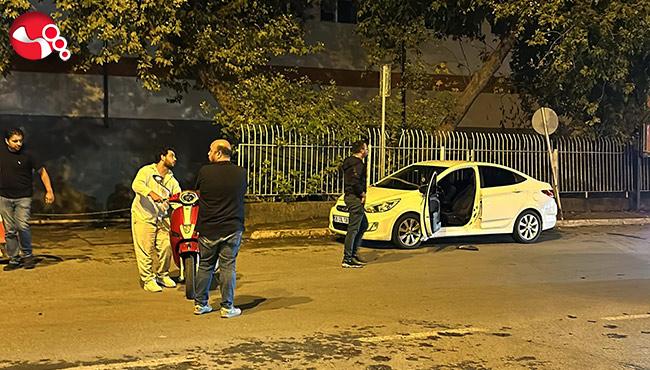 Aracından inecekti!...