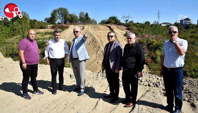 Çavdarlı – Uzunmehmet arası bağlantı yolu yapılıyor...
