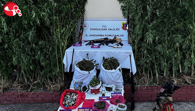 Çaycuma'da uyuşturucu tacirlerine büyük operasyon