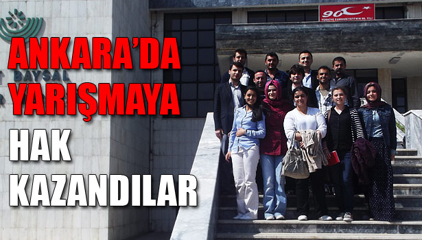 BEÜ BÖLGESEL MÜNAZARADA BİRİNCİ OLDU