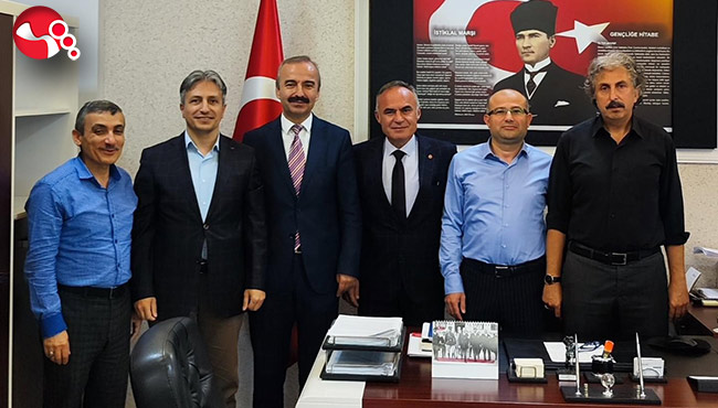 İsmail Baş, görevini Ayhan Alagöz’e devretti…