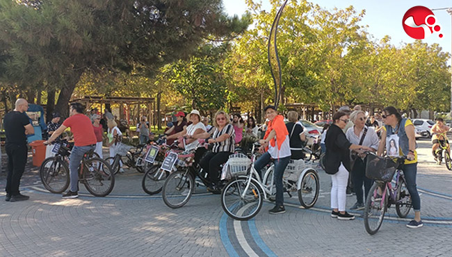 "Narin'ler Ölmesin, Çocuklar Yaşasın" bisiklet turu!...