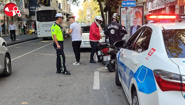 Motosiklet denetimlerinde ceza yağdı