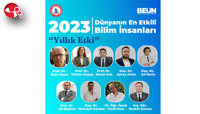 "Dünyanın En Etkili Bilim İnsanları" listesinde yer aldılar...