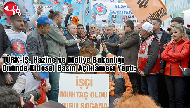 “BÜYÜK BİR EMEK MİTİNGİ DÜZENLEYECEĞİZ”