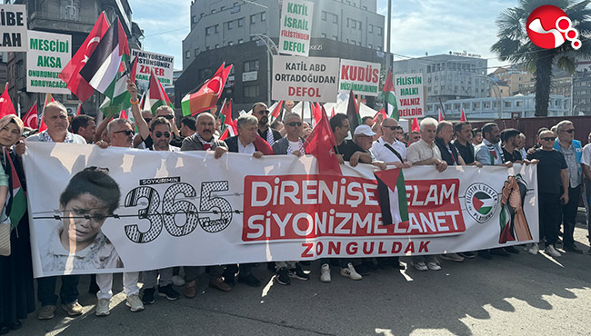 Filistin'e destek için yürüdüler