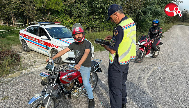 Motosiklet denetimleri...