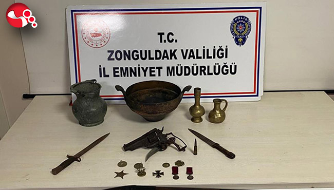 Çok sayıda tarihi eser...