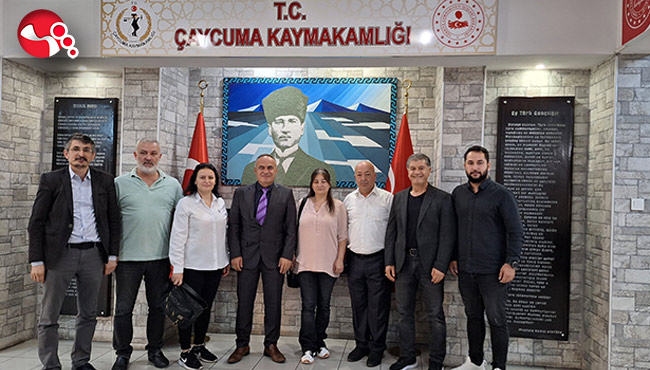 Gazetecilerden Ayhan Alagöz’e ziyaret