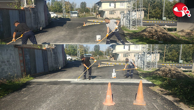 8 kilometrelik asfalt yapıldı