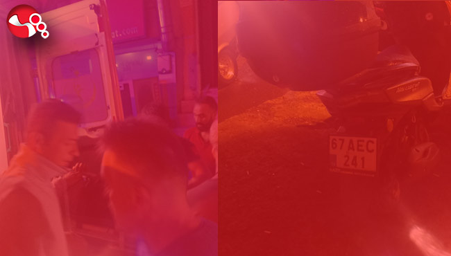 Kayalık Sokakta kaza...