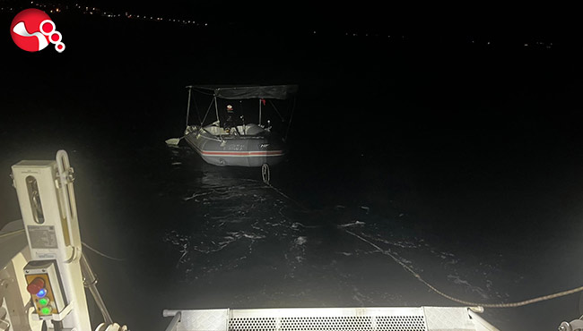 Vatandaşı sahil güvenlik kurtardı