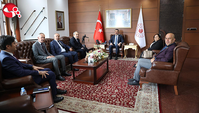 Vali Hacıbektaşoğlu Muhtarları ağırladı