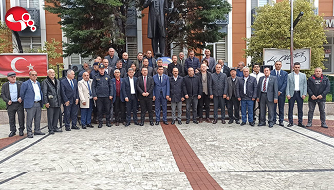 Devrek’te “Muhtarlar Günü” düzenlenen törenle kutlandı