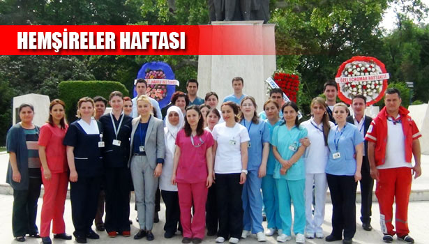 HEMŞİRELER HAFTALARINI KUTLADI