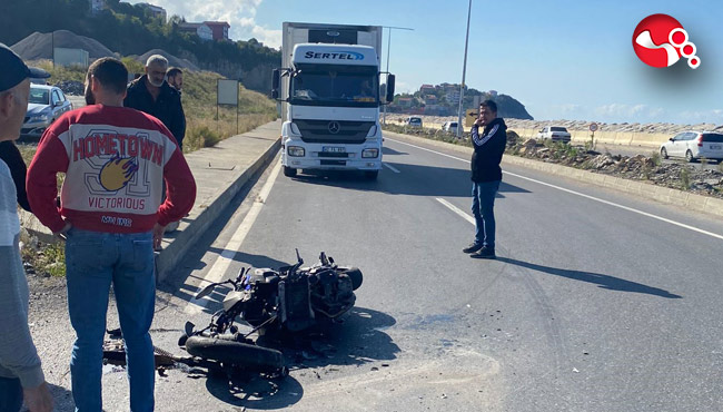 Dönüş yapacaktı,tır çarptı