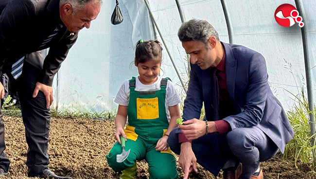 Kaymakam Kaya, doğa sevgisi ve tarım bilincine vurgu yaptı