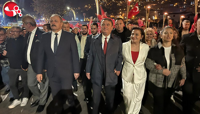 Zonguldak'ta Fener Alayı düzenlendi...