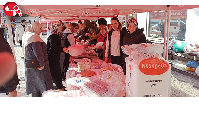 Devrek’te hayır çarşısı kuruldu...