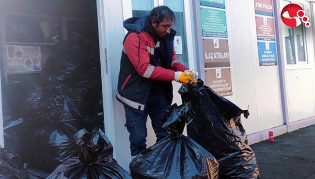 3 TON ATIK İLAÇ TOPLANDI...