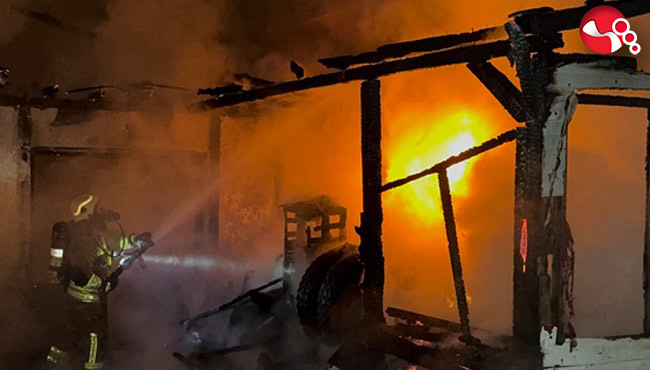 Korkutan yangın!...