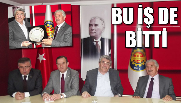 TSO'DA DEVİR TESLİM TÖRENİ