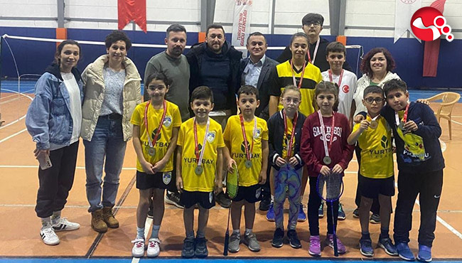 Çaycuma'da Badminton turnuvası düzenlendi