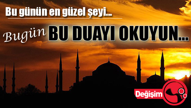 BUGÜN GÖNLÜNÜZÜ ALLAH'A DÖKELİM
