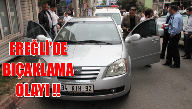 BIÇAKLA YARALANDI, KENDİ ARABASIYLA HASTANEYE GELDİ