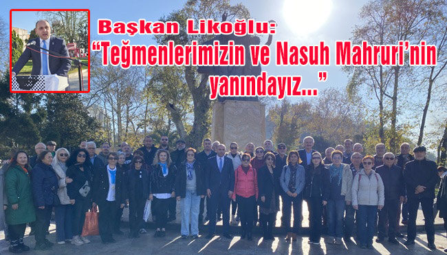 Başkan Likoğlu: “Teğmenlerimizin ve Nasuh Mahruki’nin yanındayız…”