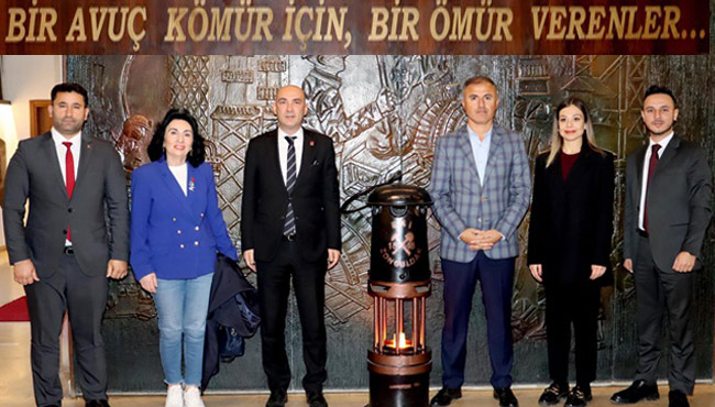 CHP'den yönetiminden GMİS'e ziyaret...