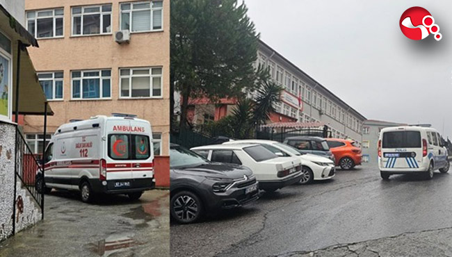 Merdivenlerden düştü...