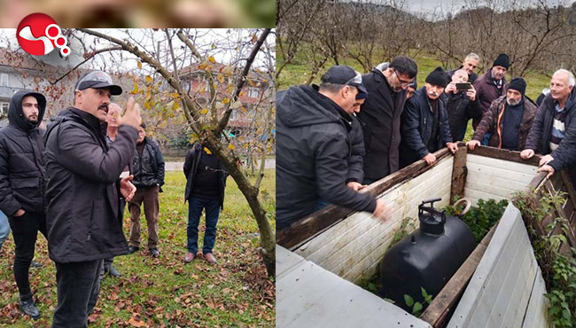 Fındık üreticilerine eğitim ve teknik gezi
