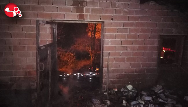 Çatı dairesinde yangın paniği!...