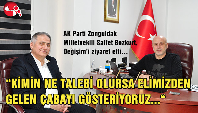 “KİMİN NE TALEBİ OLURSA ELİMİZDEN GELEN ÇABAYI GÖSTERİYORUZ“