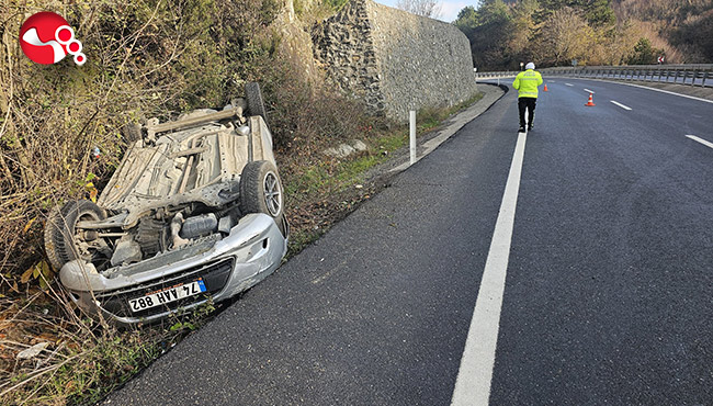 Takla atarak durabildi