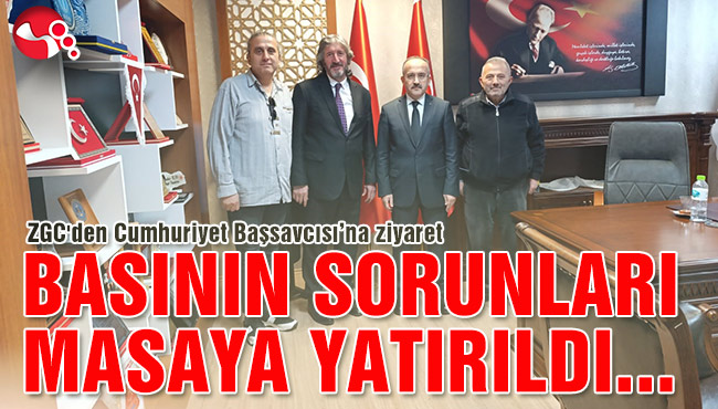 BASININ SORUNLARI MASAYA YATIRILDI